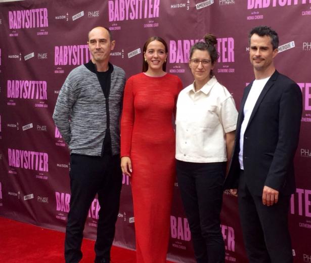 Sur le tapis rouge de Babysitter