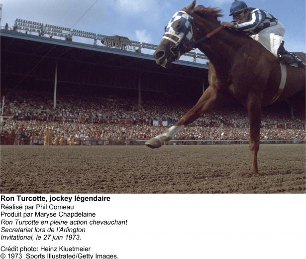 Ron Turcotte jockey légendaire