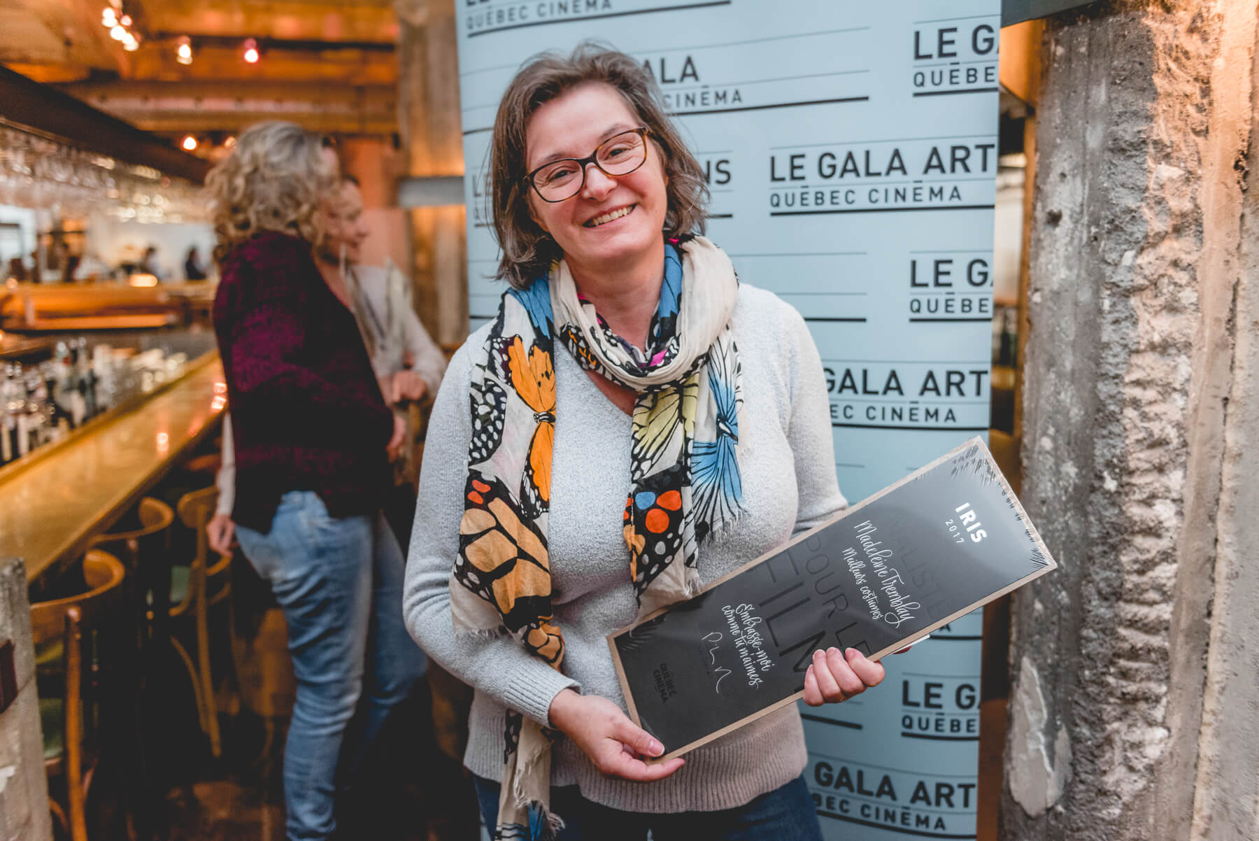 Retrouvailles et célébrations <br> au 5 à 7 des finalistes_94