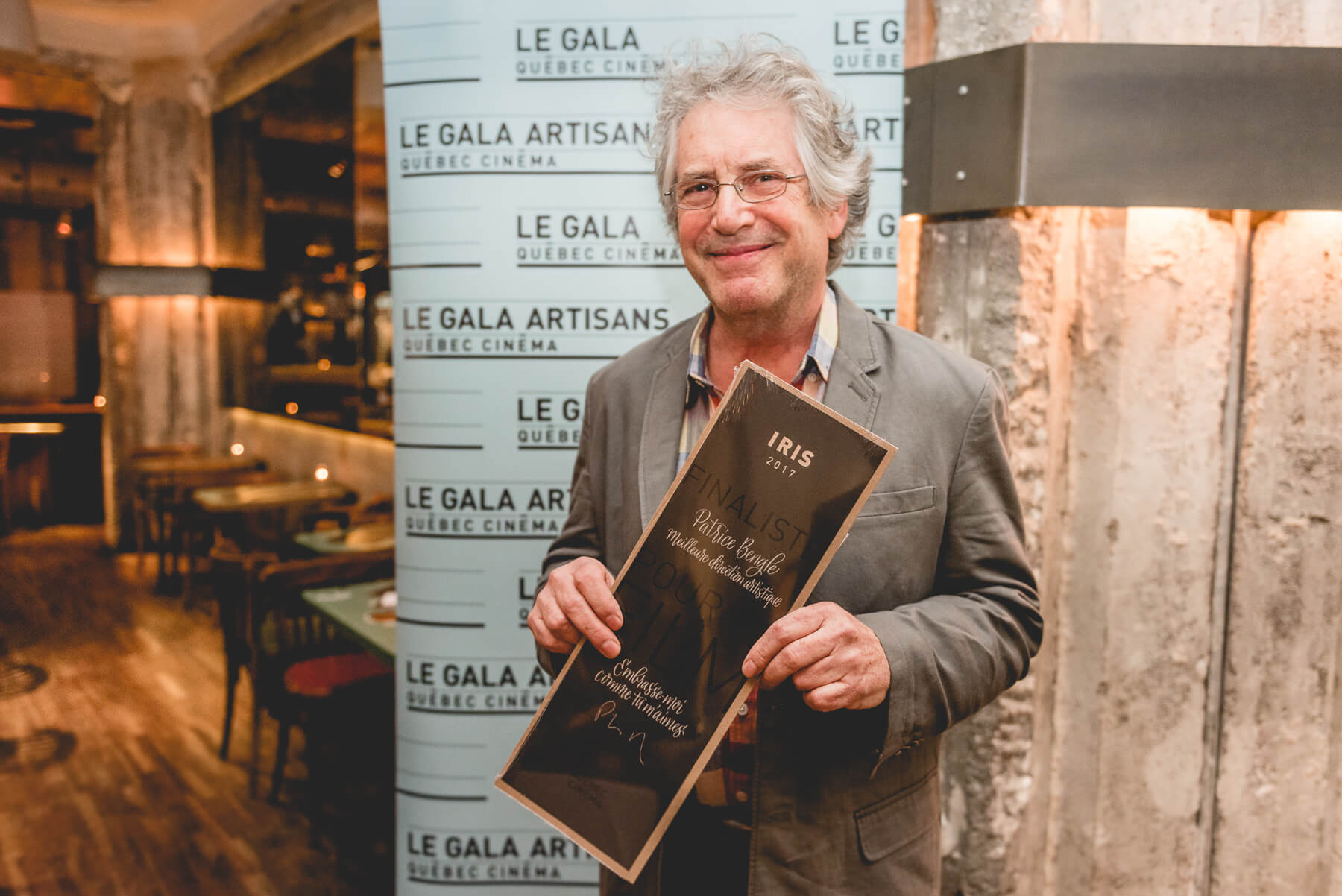 Retrouvailles et célébrations <br> au 5 à 7 des finalistes_63