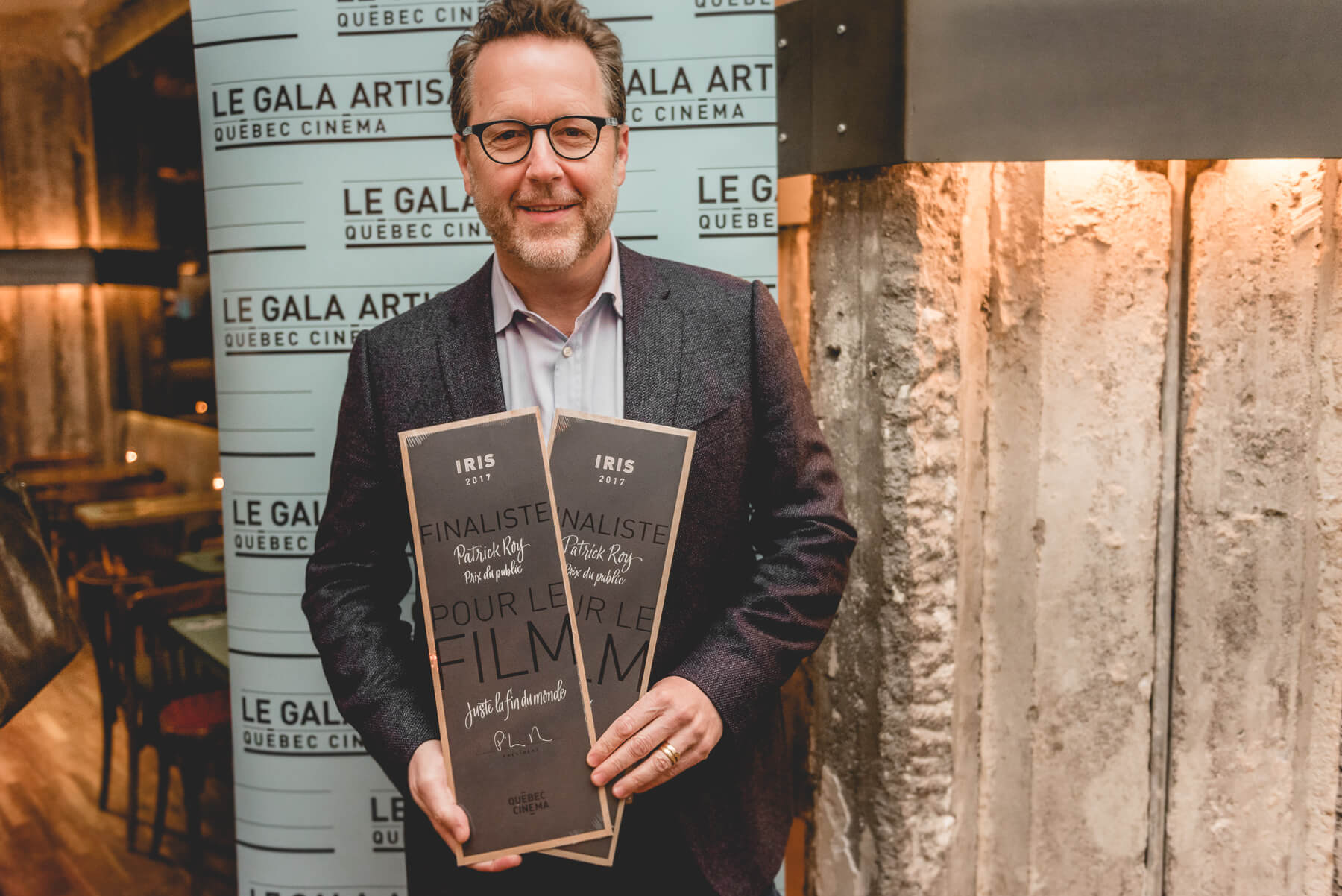 Retrouvailles et célébrations <br> au 5 à 7 des finalistes_43