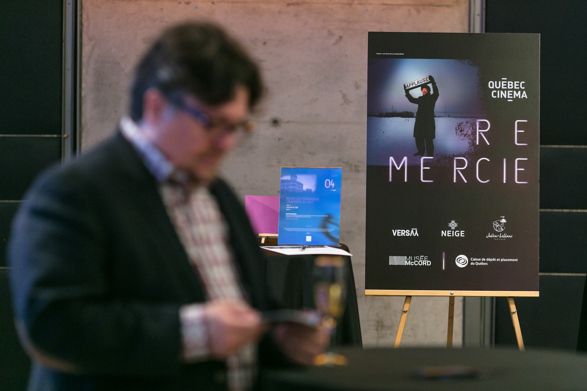 Album photo de notre 2e cocktail-bénéfice Québec Cinéma_17