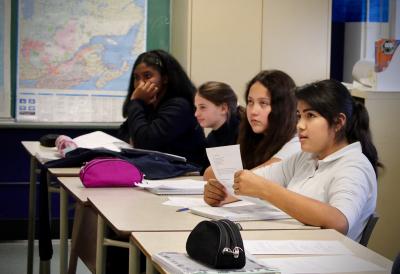 Sarianne Cormier offre une captivante leçon de cinéma à l’école Saint-Edmond !_2