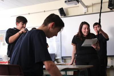 François Jaros rencontre les élèves de l'École Honoré-Mercier_10