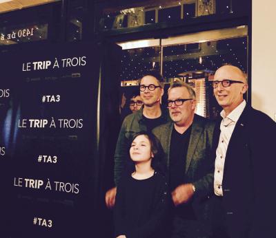 Première de la comédie Le trip à trois_7